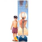 outdoor x-stand banner stand
