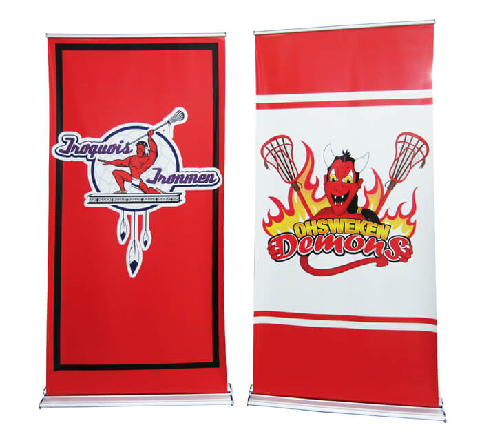satinstep retractable banner stand